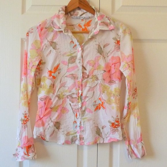 COTTON Voile Collar Shirt - Picture 8 of 8